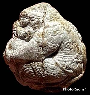 *ลูกอมหนุมานครองเมือง เนื้อชานหมาก รุ่นพูลสุข ปี๒๕๔๔ หลวงพ่อพูล วัดไผ่ล้อม นครปฐม*