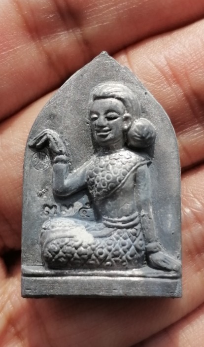 เหรียญหล่อนางกวัก​ หลวงพ่อทอง​ วัดบ้านไร่​ รุ่นโภคทรัพย์73 เนื้อตะกั่ว​ เลข​ 335 ปี​ 2566​ เคาะเดียว