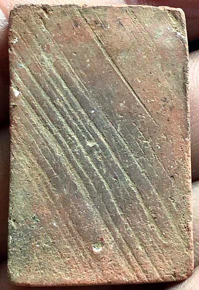 สมเด็จหูบายศรี แขนหักศอก เนื้อดินเผา เก่าๆ