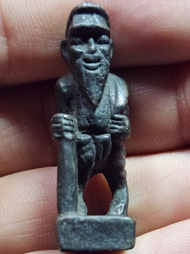 วัดบางน้ำวน สมุทรสาคร รูปหล่อ ชูชก หลวงปู่รอด 