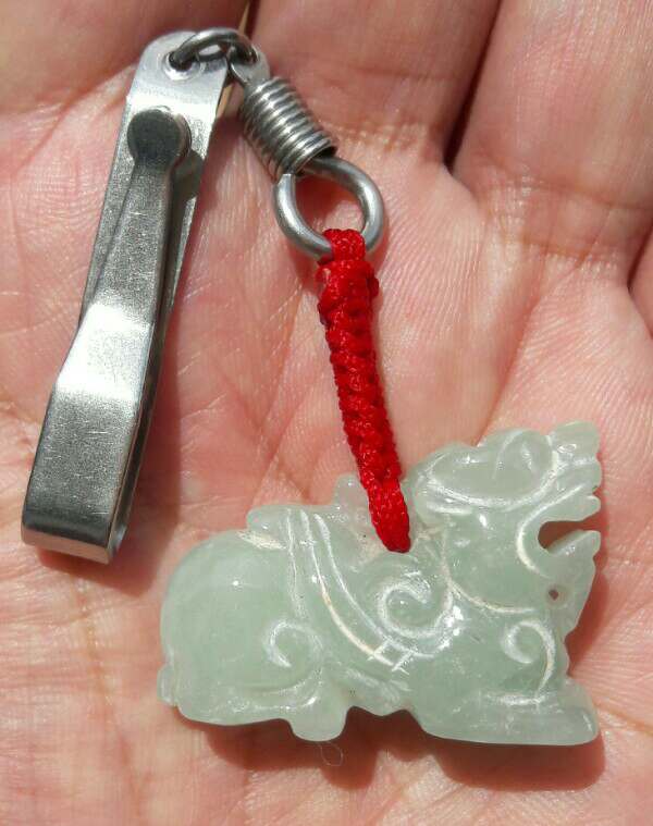 ปี่เซี๊ยะ เนื้อหยกแท้ เคาะเดียว    