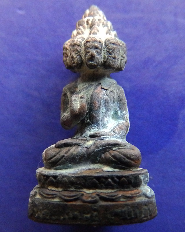 21.พระเศรษฐีนวโกฏิ เทพประทานทรัพย์ หลวงปู่คำบุ วัดกุดชมภู เนื้อทองทิพย์ ตอกโค้ด+เลข พร้อมกล่องเดิม