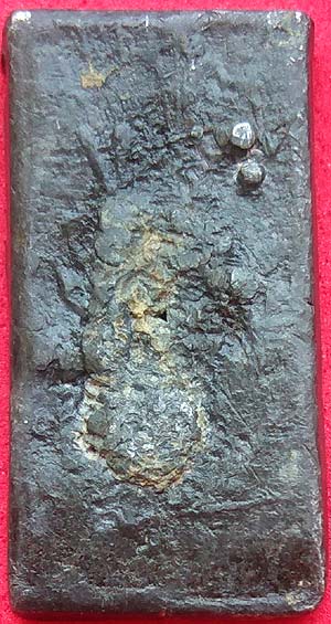 *พระหลวงพ่อปลา วัดโบสถ์ ชัยนาท ปางห้อยพระบาท เนื้อชิน*