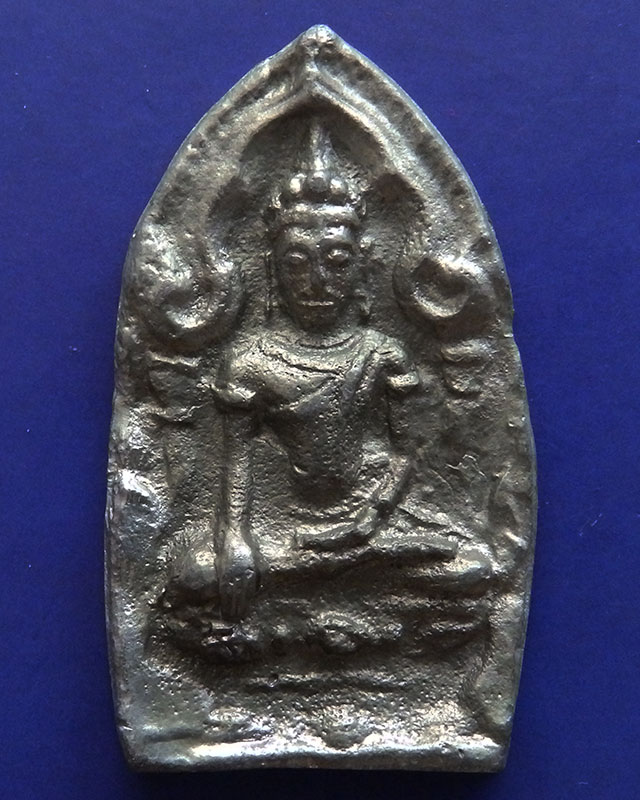 14.พระยอดขุนพลหล่อพิมพ์อยุธยา หลวงพ่อฑูรย์ วัดโพธินิมิตร เนื้อชิน พ.ศ. 2527