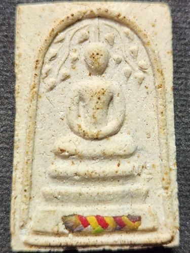 วัดแก้วเจริญ จ.สมุทรสงคราม พระสมเด็จปรกโพธิ์ หลวงพ่อหยอด ฝังไหม 5 สี ปี 2534 