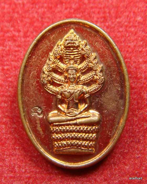 เหรียญนาคปรก รุ่นแรก ญาท่านทอง วัดศรีชมภู อุบลฯ