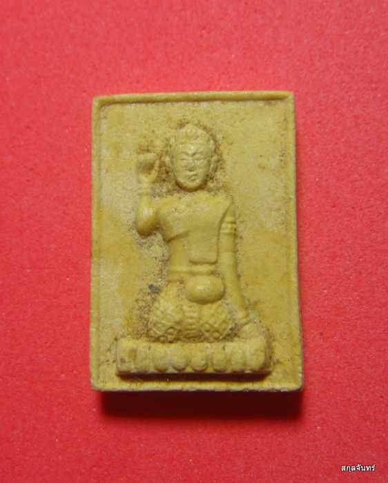 นางกวักมหาเสน่ห์ นางกวัก หลวงปู่จันทร์ วัดศรีเทพ หน้าตรง