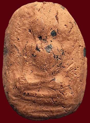 *พระเปิม เนื้อดิน กรุวัดคู้ยาง กำแพงเพชร หลังจาร*