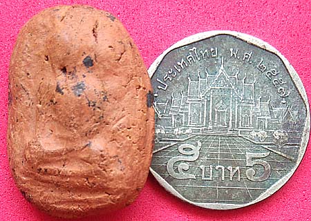 *พระเปิม เนื้อดิน กรุวัดคู้ยาง กำแพงเพชร หลังจาร*