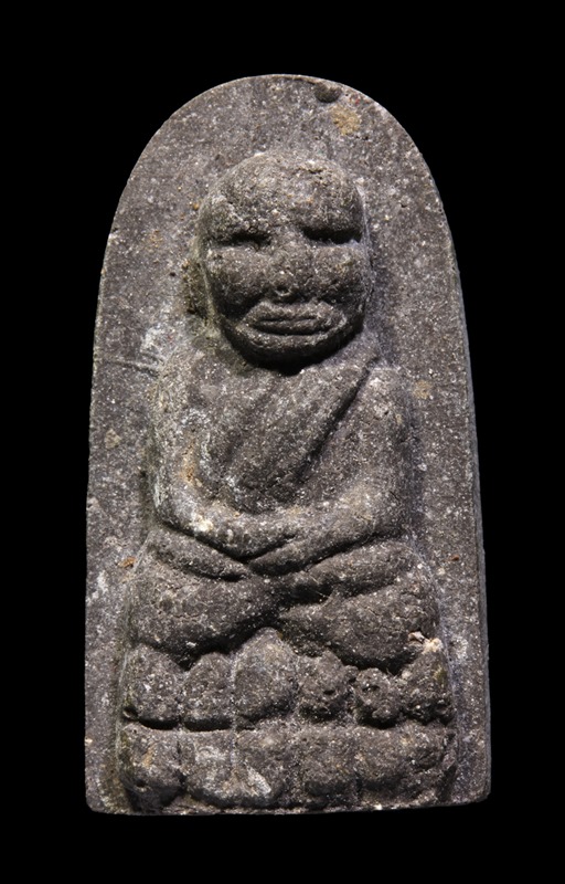 "เคาะเดียว" พระหลวงปู่ทวด ปี 2542 เนื้อว่าน วัดศรัทธาธรรม สมุทรสงคราม (ลป.หมุน ปลุกเสก) + บัตรรับรอง