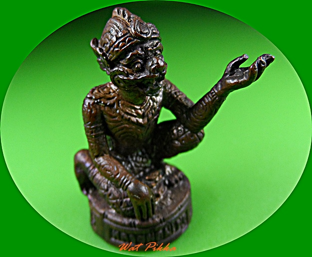 หนุมานถวายแหวนหลวงพ่อพิเชฐ วัดโคกหม้อ ลพบุรี .5485.