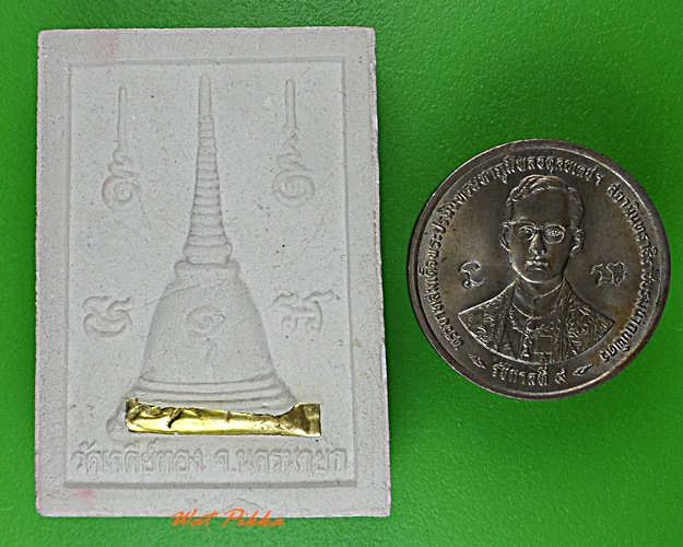 พระผงหลวงพ่อทองใบ วัดเจดีย์ทอง นครนายก .5502.