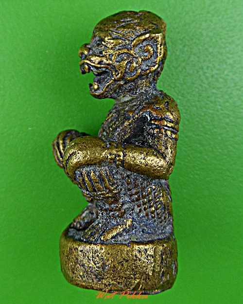 หนุมานหลวงพ่อหวั่น วัดคลองคูณ พิจิตร .5652.