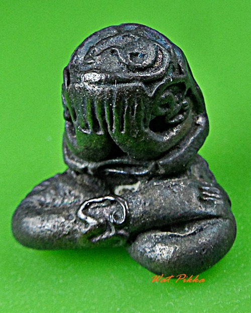 พระปิดตายันต์ยุ่งหลวงพ่อเพชร วัดบ้านกรับ กาญจนบุรี .5772.