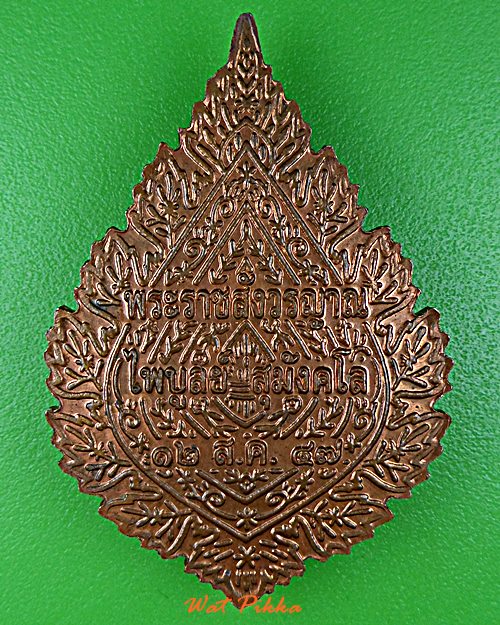 เหรียญหลวงพ่อไพบูลย์ วัดอนาลโย พะเยา .5885.