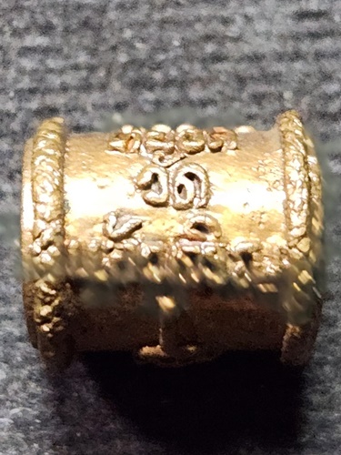 วัดแก้วเจริญ จ.สมุทรสงคราม ลูกสะกด หลวงพ่อหยอด  ปี40 เนื้อนวะ