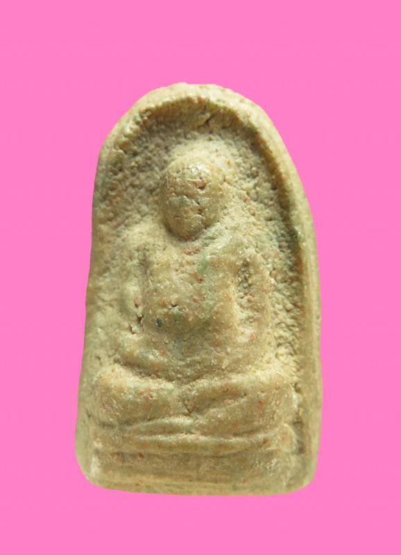 พระสังกัจจาย เนื้อผงน้ำมันลาย 