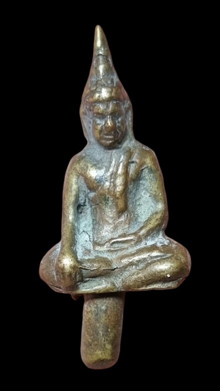 "เคาะเดียว" พระยอดธง หลวงปู่เจี๊ยะ จุนฺโท วัดป่าภูริทัตปฎิปาราม ปทุมธานี รุ่นน้ำท่วม สร้างราวปี 38 