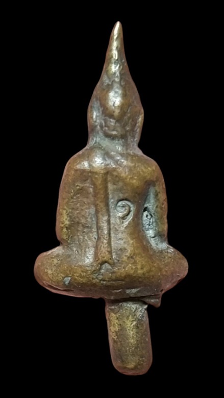 "เคาะเดียว" พระยอดธง หลวงปู่เจี๊ยะ จุนฺโท วัดป่าภูริทัตปฎิปาราม ปทุมธานี รุ่นน้ำท่วม สร้างราวปี 38 