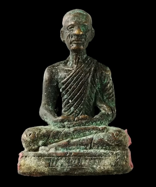 "เคาะเดียว" รูปหล่ออุดกริ่ง หลวงพ่อดอกไม้ วัดดอนเจดีย์ จ.กาญจนบุรี 