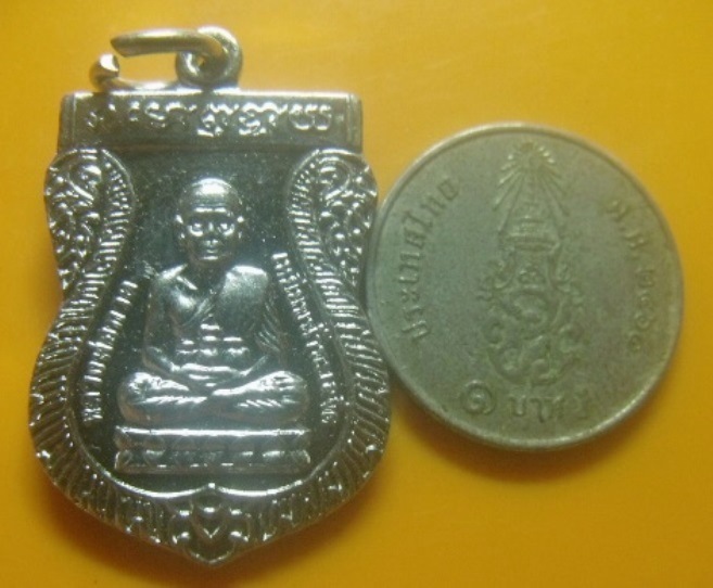 **เบา​ๆ​**เหรียญเสมาหลวงปู่ทวด หลังอาจารย์ทิม วัดช้างให้ ปี ๒๕๕๗**เนื้อชุบนิเกิ้ล ตอกโค้ด สวยๆ