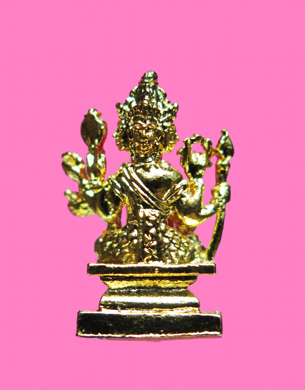 รูปหล่อ ท้าวมหาพรหม(พระพรหม)เอราวัณ วัดพรหมสุวรรณสามัคคี ปี 2530