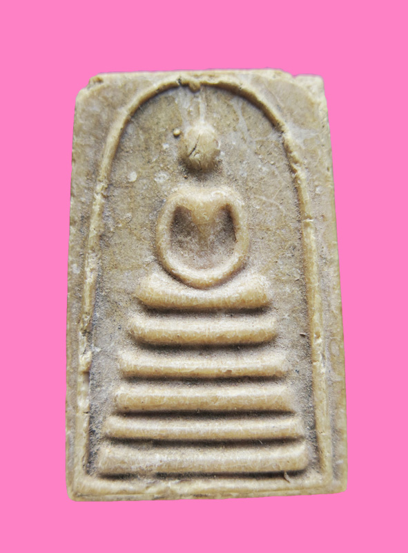 สมเด็จฐานห้าชั้น รุ่นแรก หลวงพ่อคุณ ปริสุทโธ ออกวัดยางใหญ่ ปี 12