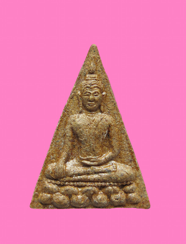 พระพุทธฐานบัว หลังยันต์ เนื้อว่าน สวยๆ