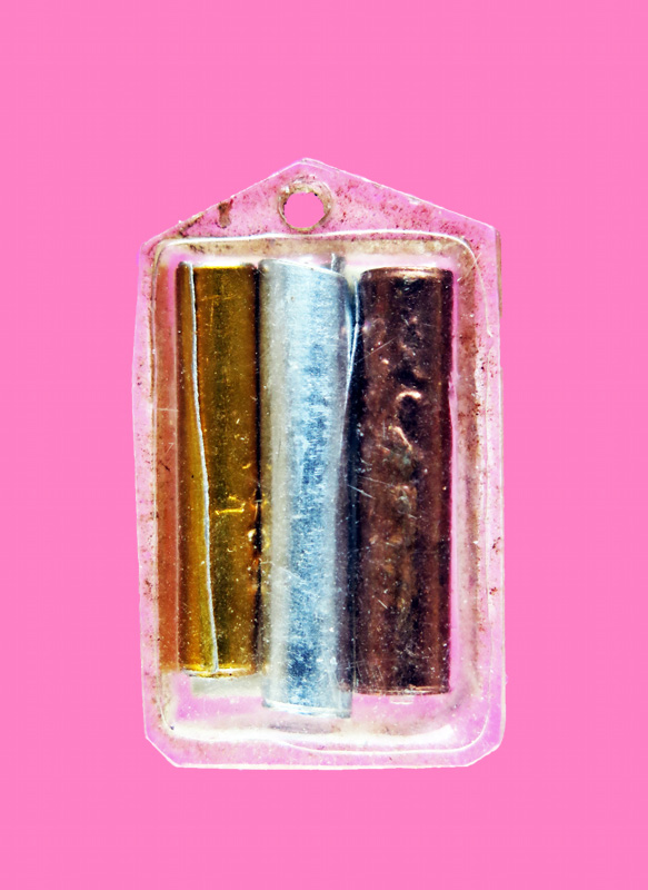 รูปถ่าย + ตะกรุด 3K หลวงพ่อเณร วัดสระพัง