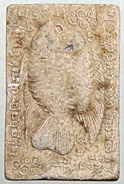 ๒๐ ปลาหล่อฮั่นนำโชค เนื้อผง