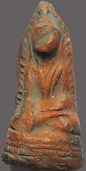 *พระเชียงรุ้ง กรุวัดเชียงงา บ้านหมี่ ลพบุรี เนื้อดินเผา*