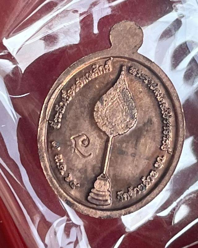 หลวงพ่อพัฒน์ ปุญฺญกาโม วัดห้วยด้วน จ.นครสวรรค์ รุ่น เม็ดแตงที่ระลึกเลื่อนสมณศักดิ์