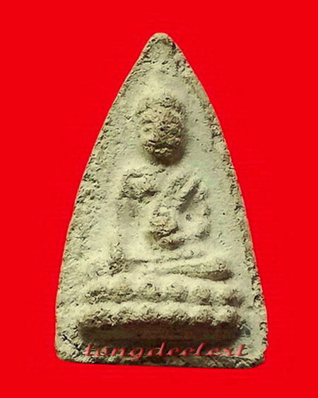 พระผงพิมพ์พระชัยวัฒน์(พระพุทโธ) หลวงปู่เหรียญ วัดหนองบัว จ.กาญจนบุรี ปี 2497 ค่ะ