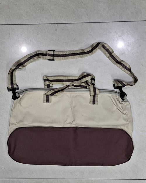 (ปิด59-) กระเป๋าสะพาย2หูหิ้ว กว้าง6.5x12x19นิ้ว จากธนาคารกรุงศรี (สภาพไม่ได้ใช้)