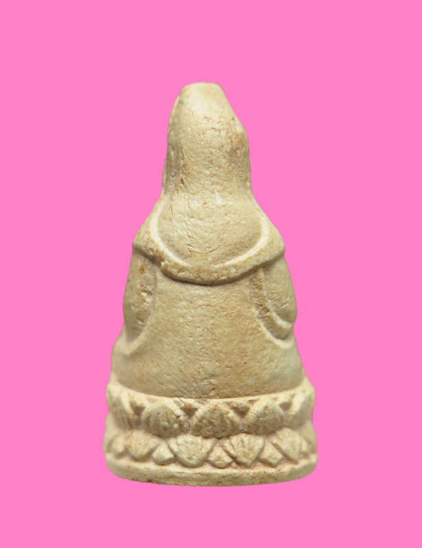 พระกริ่ง พิมพ์เจ้าแม่กวนอิม เนื้อผง หลวงพ่อจรัญ วัดอัมพวัน ปี 37