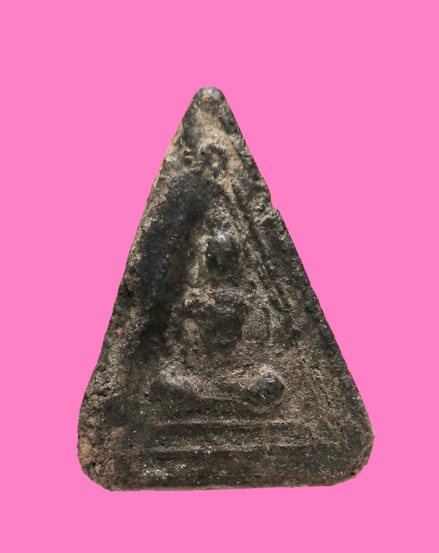 พระพิมพ์หน้าจั่ว เนื้อผงว่าน เก่า