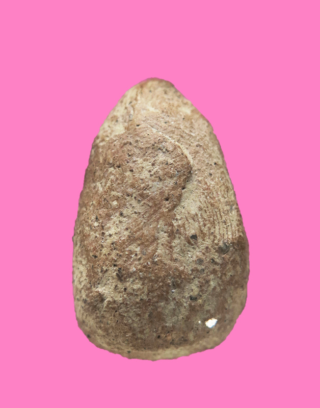 พระสังกัจจาย ฐานบัว เนื้อดิน