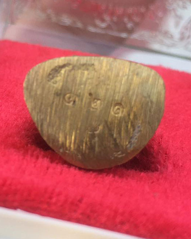 พระสังกัจจายน์ชินบัญชร 8 รอบ อายุครบ 96 ปี 2561 หลวงพ่อพัฒน์ ปุญญกาโม วัดห้วยด้วน เนื้อทองเหลือง