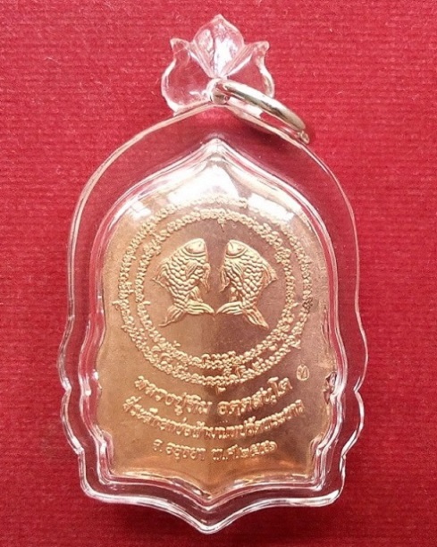 เหรียญเสมาหน้าวัว ที่ระลึกยกช่อฟ้ามณฑป หลวงปู่ทิม วัดพระขาว อยุธยา ปี51...เคาะเดียวแดง...