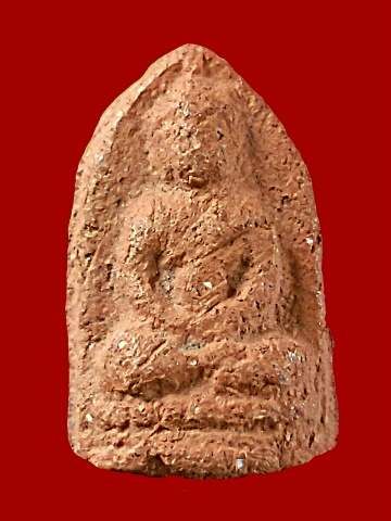 พระชัยวัฒน์ เจ้าคุณศรีสนธิ์  เนื้อดิน ผสมผงพุทธคุณปี2485 วัดสุทัศน์ กทม