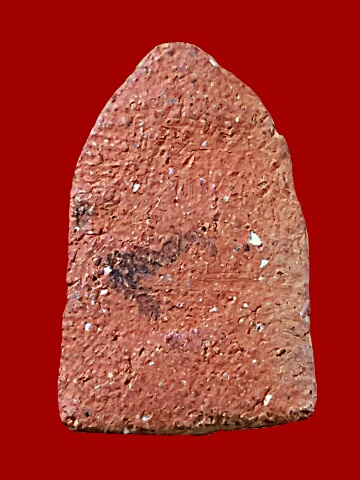 พระชัยวัฒน์ เจ้าคุณศรีสนธิ์  เนื้อดิน ผสมผงพุทธคุณปี2485 วัดสุทัศน์ กทม