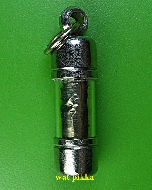 ตะกรุดเงินมหาเพชรหลีก อาจารย์อุ้ย เก้ายอด สำนักสักยันต์เก้ายอด อุบลราชธานี .4236.*