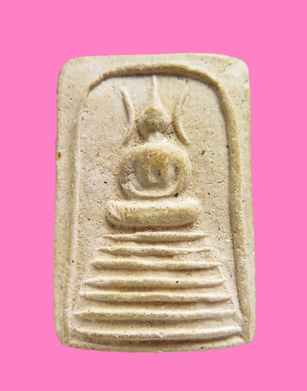 สมเด็จหูบายศรี ฐานเจ็ดชั้น เนื้อผง เก่า