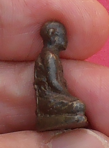 รูปหล่อโบราณหลวงปู่เทียน วัดโบสถ์ ปทุมธานี พิมพ์เล็ก