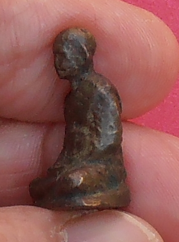 รูปหล่อโบราณหลวงปู่เทียน วัดโบสถ์ ปทุมธานี พิมพ์เล็ก