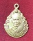 เหรียญหลวงพ่อจ้อย วัดศรีอุทุมพร จ.นครสวรรค์ รุ่นโชคดี เนื้ออัลปาก้า ปี2537