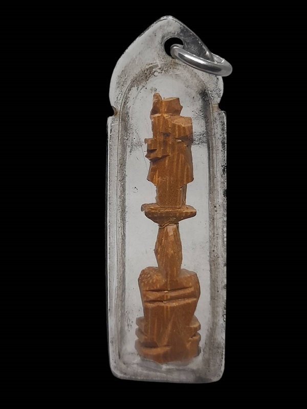 พระสิวลี ไม้แกะ เก่า ไม่ทราบที่ครับ