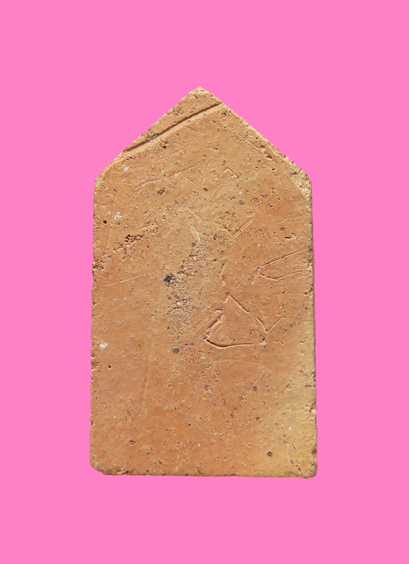 พระเนื้อดิน ซุ้มชินราช ห้าเหลี่ยม 