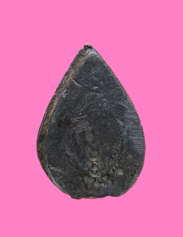 พระเนื้อชิน พิมพ์พระประจำวัน (รำพึง) หลังยันต์สาริกา เก่า