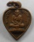 เหรียญรูปหัวใจ (พิมพ์เล็ก) หลวงปู่ทวด วัดพะโคะ จ.สงขลา